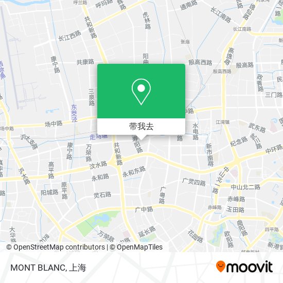 MONT BLANC地图