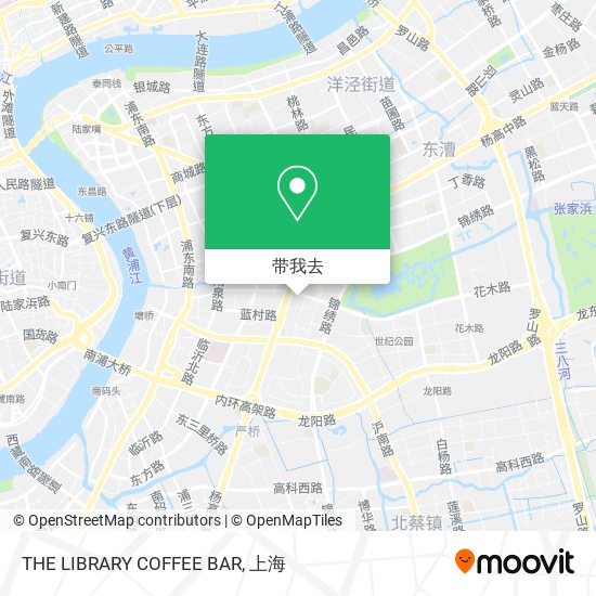 THE LIBRARY COFFEE BAR地图