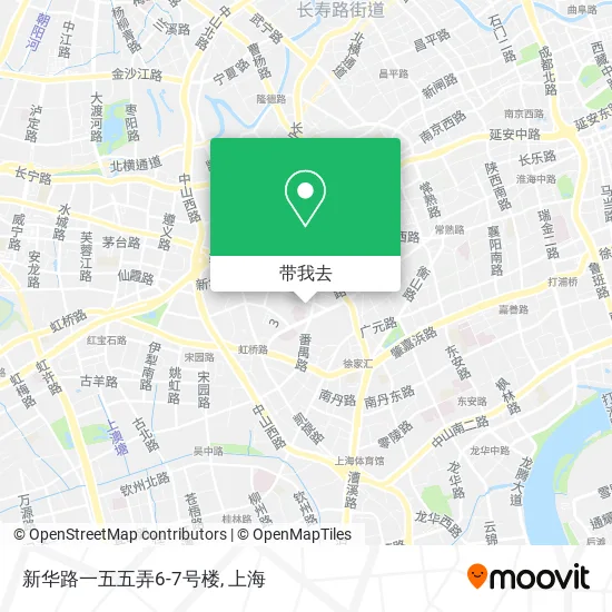 新华路一五五弄6-7号楼地图