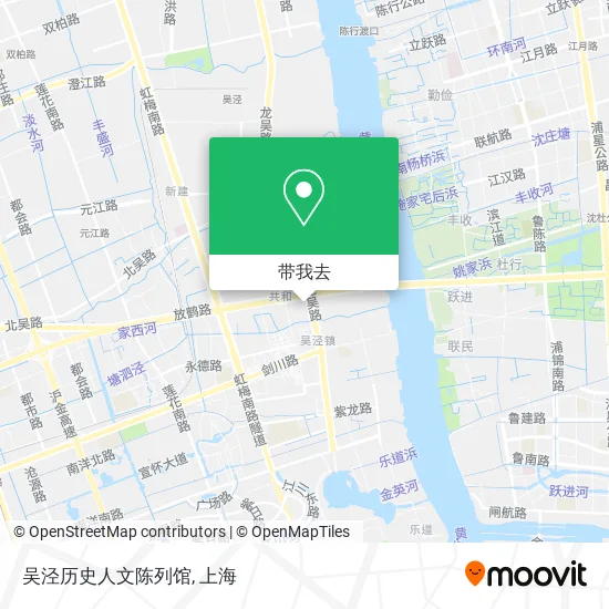 吴泾历史人文陈列馆地图
