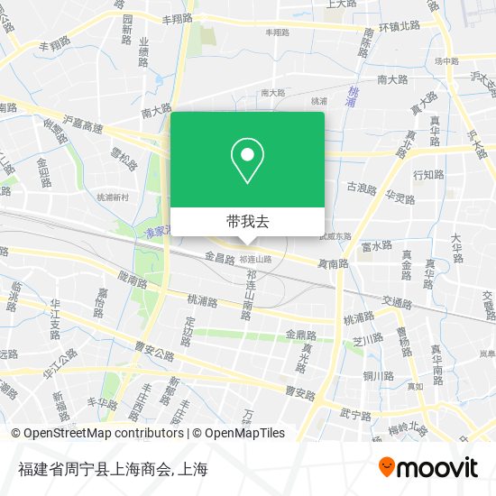 福建省周宁县上海商会地图