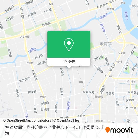 福建省周宁县驻沪民营企业关心下一代工作委员会地图