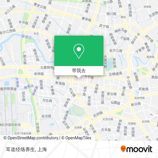 耳道经络养生地图
