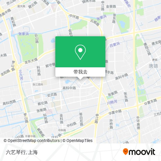 六艺琴行地图