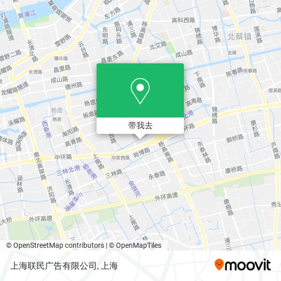 上海联民广告有限公司地图
