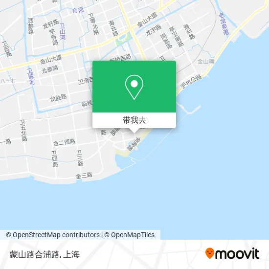 蒙山路合浦路地图