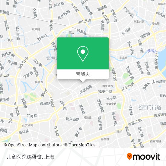 儿童医院鸡蛋饼地图