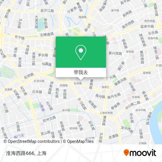 淮海西路666地图