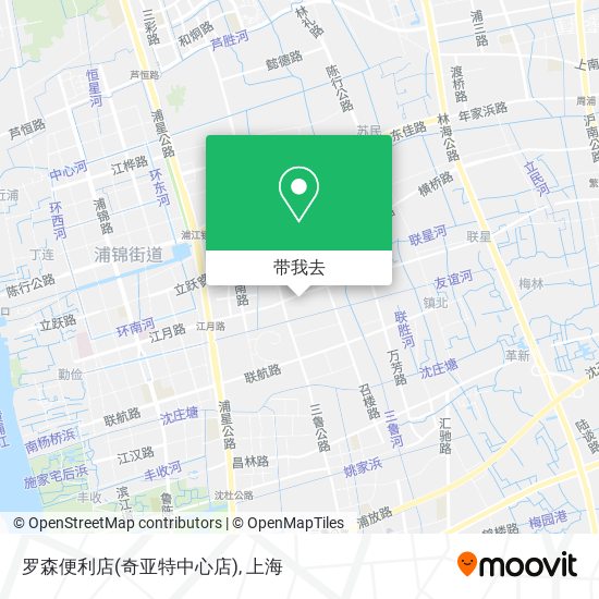 罗森便利店(奇亚特中心店)地图
