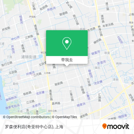 罗森便利店(奇亚特中心店)地图