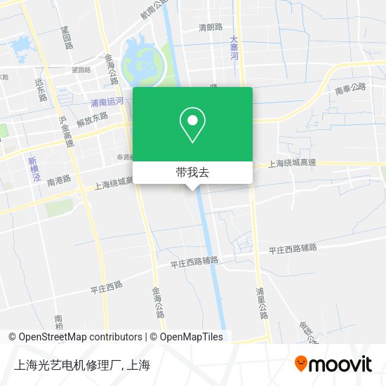 上海光艺电机修理厂地图