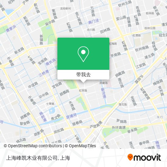 上海峰凯木业有限公司地图