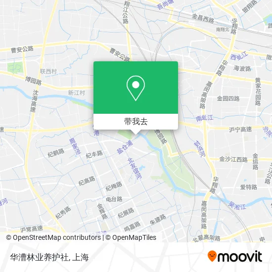 华漕林业养护社地图