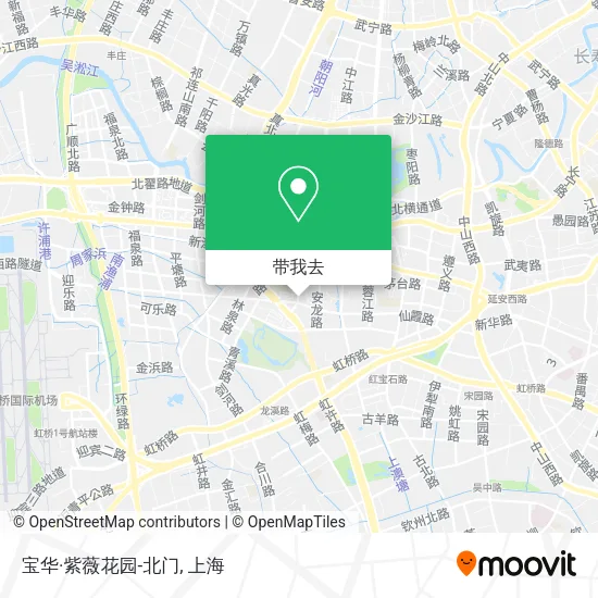 宝华·紫薇花园-北门地图