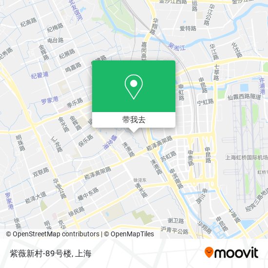 紫薇新村-89号楼地图