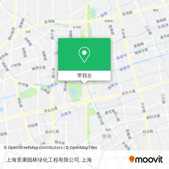 上海景康园林绿化工程有限公司地图