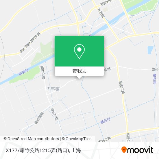 X177/霜竹公路1215弄(路口)地图