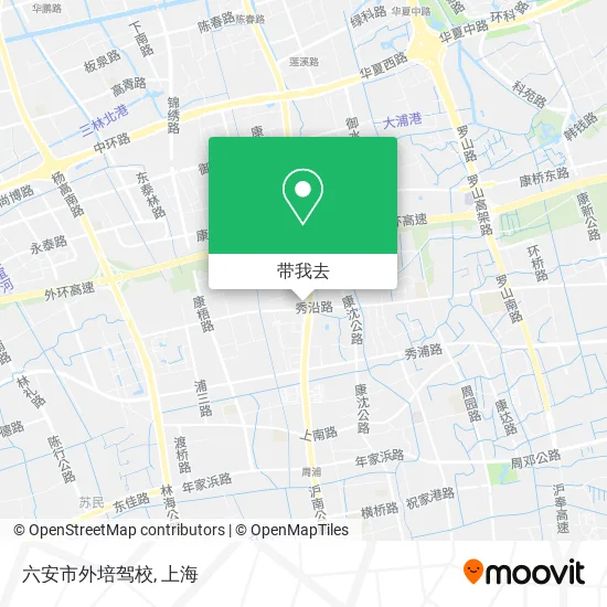 六安市外培驾校地图