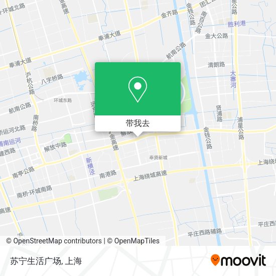 苏宁生活广场地图