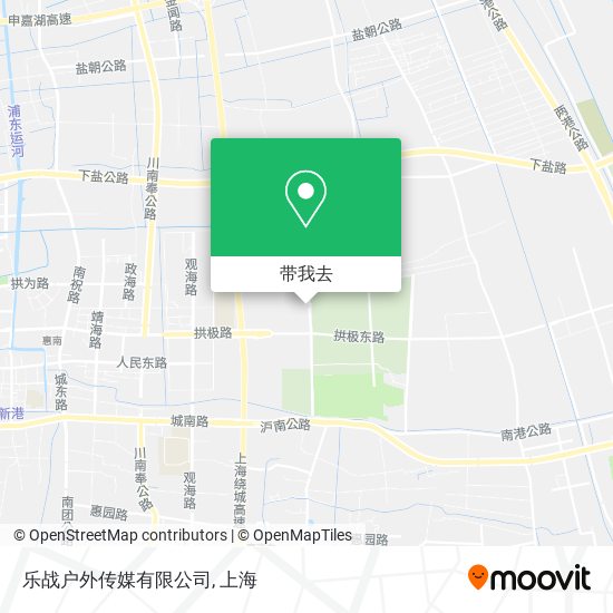 乐战户外传媒有限公司地图