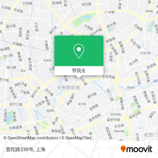 普陀路230号地图