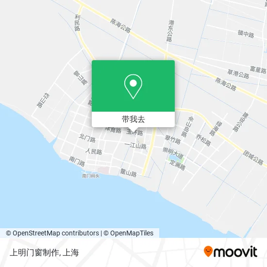 上明门窗制作地图