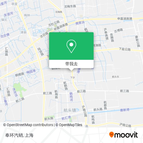 奉环汽销地图