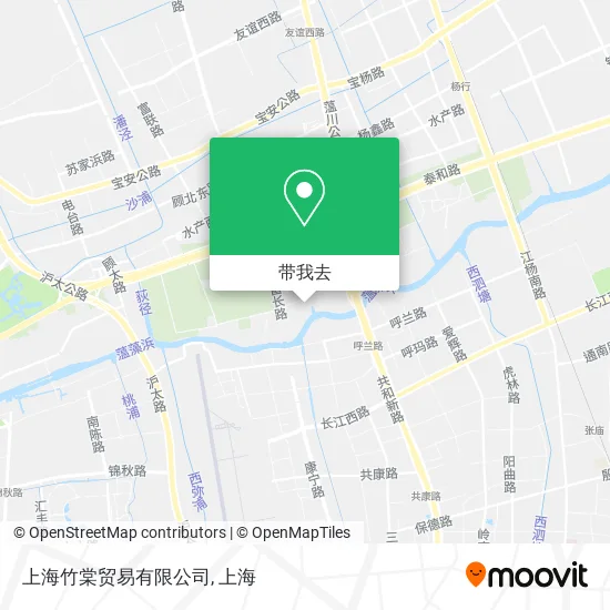上海竹棠贸易有限公司地图