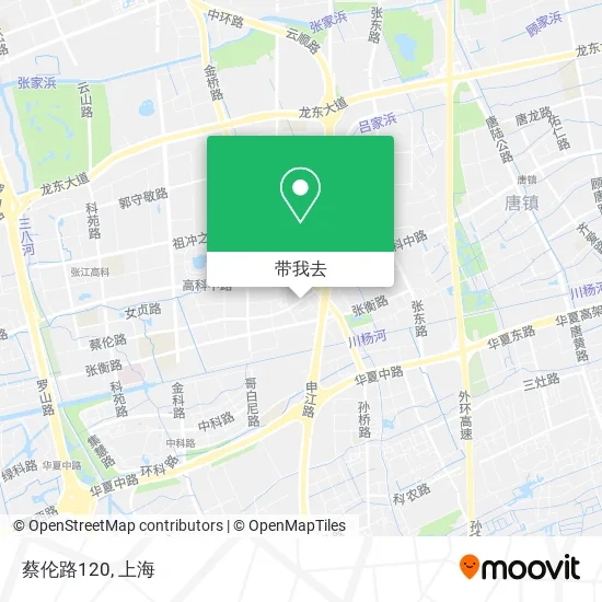 蔡伦路120地图