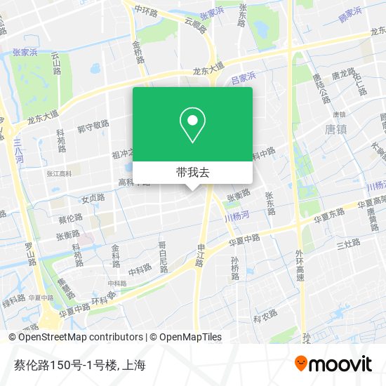 蔡伦路150号-1号楼地图