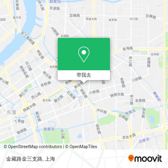 金藏路金三支路地图
