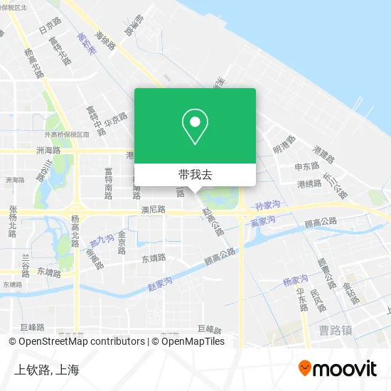 上钦路地图