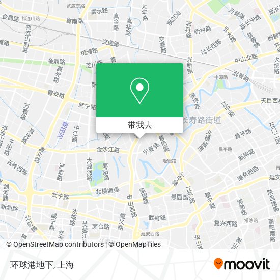 环球港地下地图
