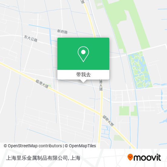上海里乐金属制品有限公司地图
