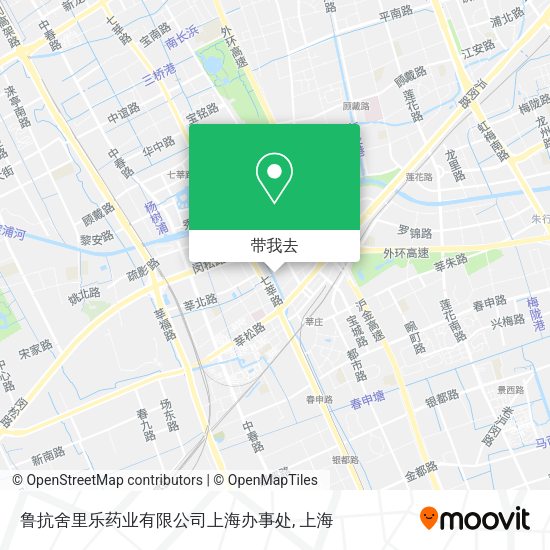 鲁抗舍里乐药业有限公司上海办事处地图