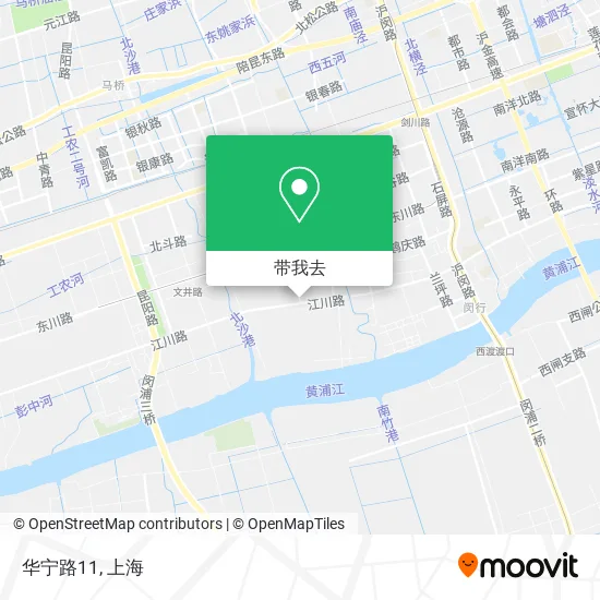 华宁路11地图