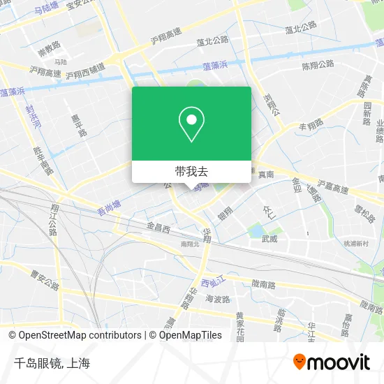 千岛眼镜地图