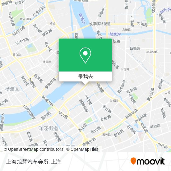 上海旭辉汽车会所地图