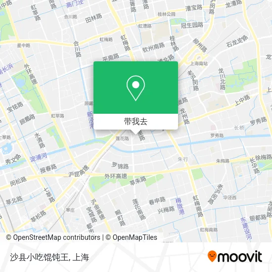 沙县小吃馄饨王地图