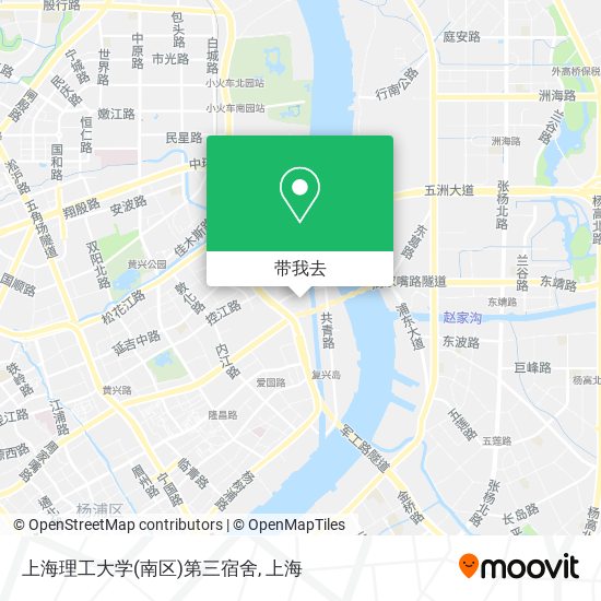 上海理工大学(南区)第三宿舍地图