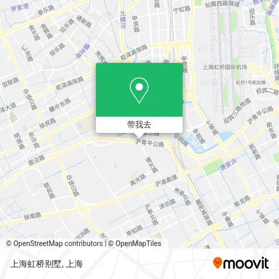 上海虹桥别墅地图