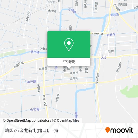塘园路/金龙新街(路口)地图