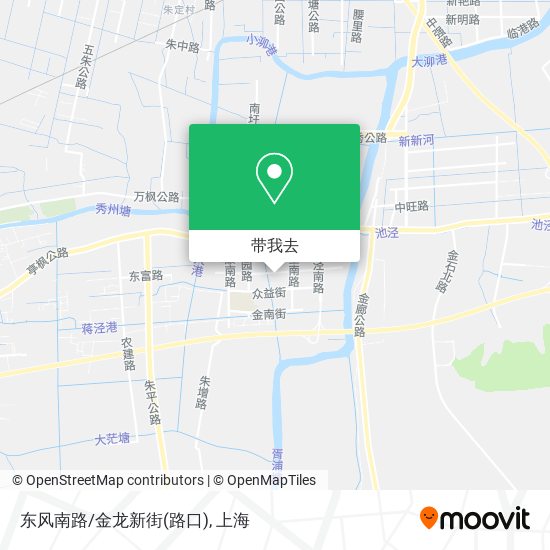 东风南路/金龙新街(路口)地图