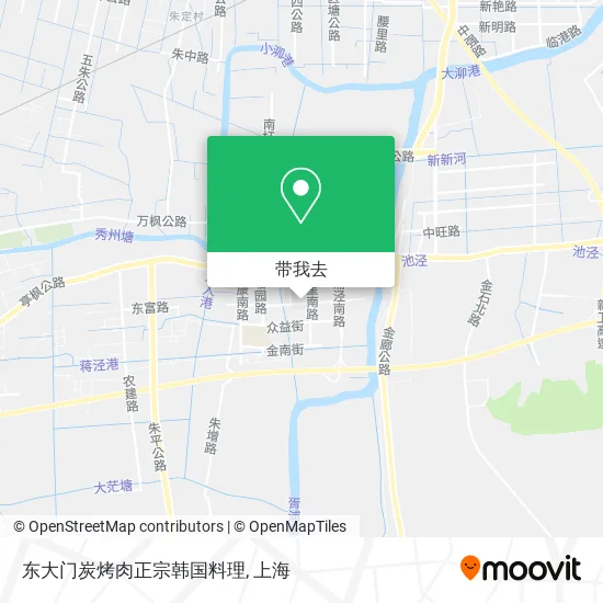东大门炭烤肉正宗韩国料理地图