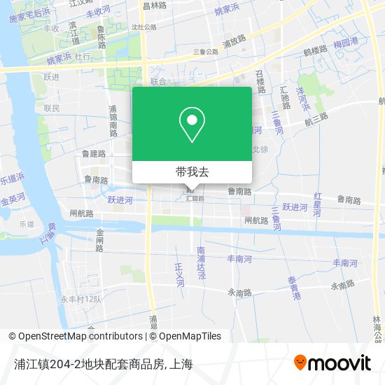浦江镇204-2地块配套商品房地图