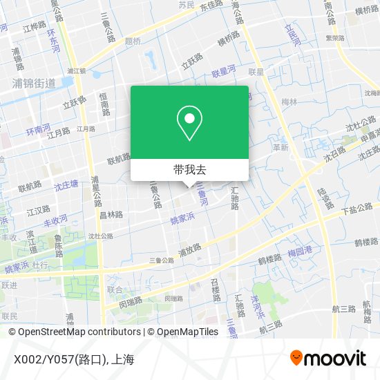 X002/Y057(路口)地图