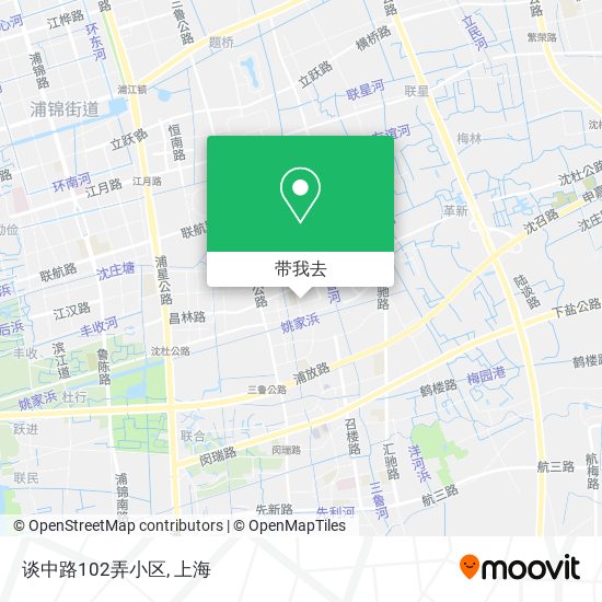 谈中路102弄小区地图