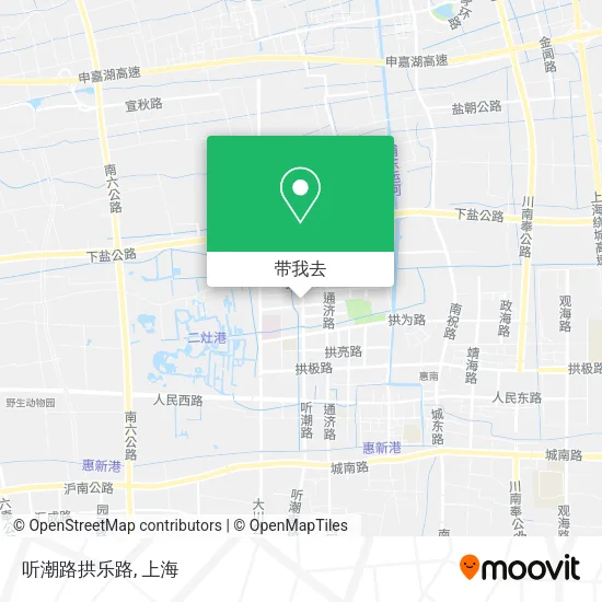听潮路拱乐路地图