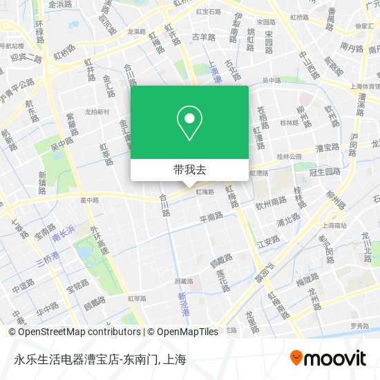 永乐生活电器漕宝店-东南门地图
