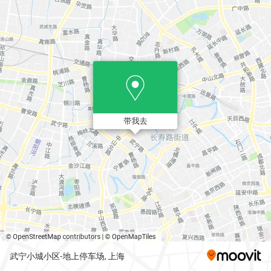 武宁小城小区-地上停车场地图
